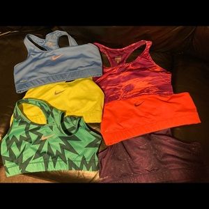 🏋️‍♀️NIKE DRY FIT TOPS VARIOUS COLORS 🏋️‍♀️